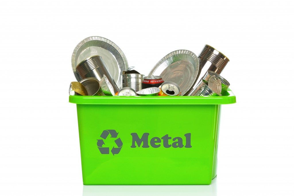 Reusable metal in a box