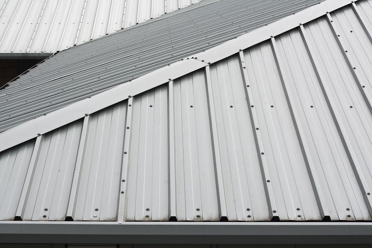 An image of a metal roof